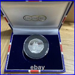 FULL SET of Tokyo 2020 Team GB 50p Silver Proof Coin. Limited Issue Of ONLY 495