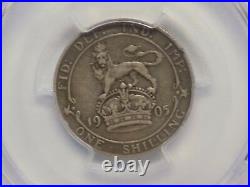 GREAT BRITAIN 1905 1S Shilling PCGS VF30 VF 30 UK Silver KEY Certified Coin