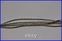 Genuine Links Of London Sterling Silver Essentials Silk 5 Row 80 CM Necklace
