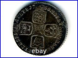 Great BritainKM-583.3, Shilling, 1758 King George II RARE