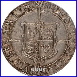 Great Britain 1601 Elizabeth I Silver Crown PCGS XF DETAILS Bold Portrait