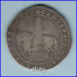Great Britain. 1642-43 Charles 1 Truro Mint Crown. MM-Rose. AF/F