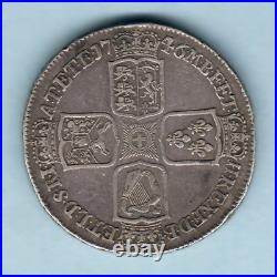 Great Britain. 1746 George 11 Crown. LIMA Below bust. GVF