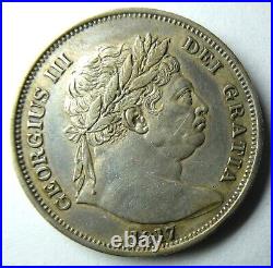 Great Britain 1817 George III Excellent Superb High Grade Silver COIN HALFCROWN