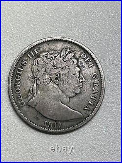 Great Britain 1817 Half Crown George III