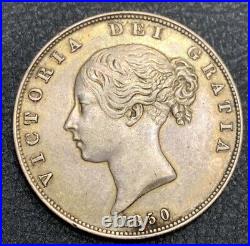 Great Britain 1850 silver Halfcrown Queen Victoria
