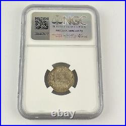 Great Britain 1888 Sixpence 6P Queen Victoria Silver Coin NGC Graded MS 63