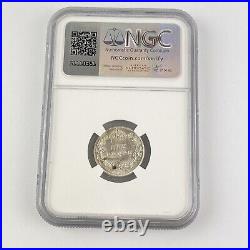 Great Britain 1895 Sixpence 6P Queen Victoria Silver Coin NGC Graded MS 62