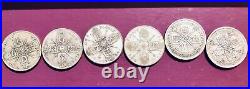 Great Britain 1922 -1929 Florin Collection (50% Silver) 26 Coins