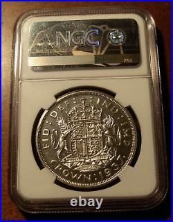 Great Britain 1937 Silver Crown NGC PF64 George VI