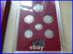 Great Britain 1972 The Royal Silver Wedding Royal Family Silver Medal Set Lot A