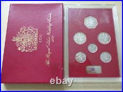 Great Britain 1972 The Royal Silver Wedding Royal Family Silver Medal Set Lot B