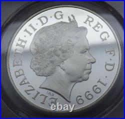Great Britain 1999 Silver Proof £5 Princess Diana Commemorative PCGS PR69DCAM