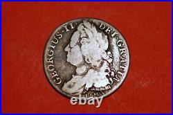 Great Britain 1 Shilling 1745 George II silver KM# 583 (R590)