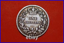 Great Britain 1 Shilling 1835 William IV silver KM#713 (R248)