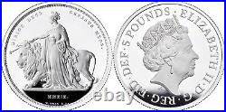 Great Britain 2019 Great Engravers 2 oz Silver Coin OGP Una and Lion