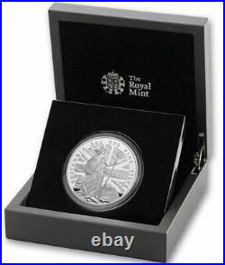 Great Britain 2020 Britannia 5 oz five ounce silver £10 pounds proof coin sealed