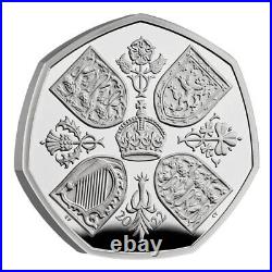 Great Britain 2022 16g Silver Queen Elizabeth II Memorial Piedfort Proof
