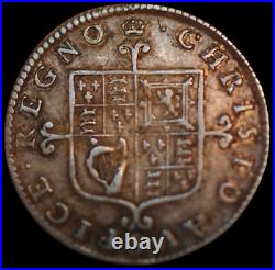 Great Britain Charles II 2 Pence'1\2 Groat 1660-1662 Silver KM# 400 (8042)