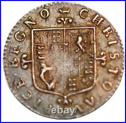 Great Britain Charles II Silver 1 Penny 1660-1662 KM# 397