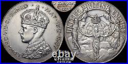 Great Britain, Edward VIII, Coronation Medal 1937, Silver, United British Empire