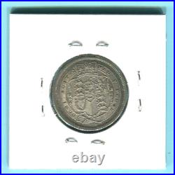 Great Britain Fantastic Historical George III Silver Shilling, 1816, Km# 666
