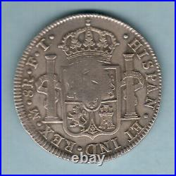 Great Britain Geo 111 Emergency Dollar Counterstamp on Mexico 1802 8 Reales