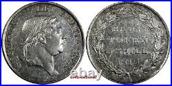 Great Britain George III Silver 1815 3 Shilling Bank of England Token KM# Tn5(6)