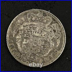 Great Britain George IV 1821 Silver Sixpence Coin
