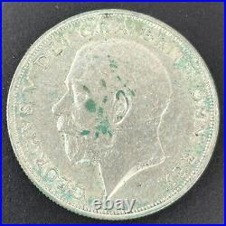 Great Britain George V 1924 Silver Half Crown Good Lustre Coin