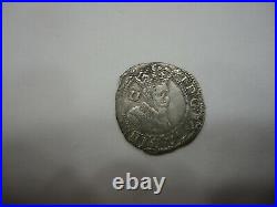 Great Britain James I 1603-04 Silver 2 Pence (1/2 Groat) KM 10