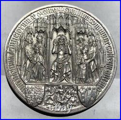 Great Britain Oxford, All Souls College Quincentenary 1938 Silver Medal 58 mm