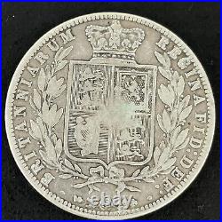 Great Britain Queen Victoria 1875 Silver Half Crown Coin