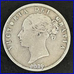 Great Britain Queen Victoria 1875 Silver Half Crown Coin