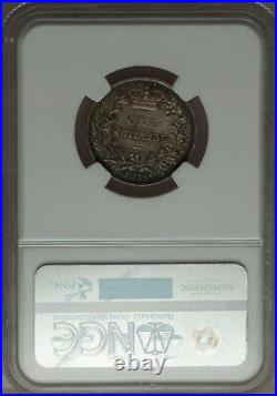 Great Britain, Queen Victoria, AR Shilling 1859, NGC Graded AU58 Ex Heritage AU+
