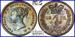 Great Britain Silver Victoria 1856 4 Pence Maundy PCGS PL64 PROOF LIKE KM#732(0)