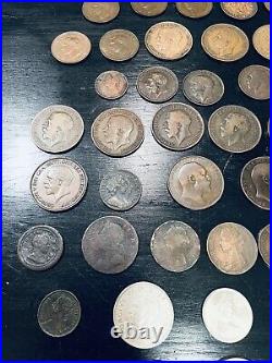 Great Britain UK 1694 1968 Coin lot with SILVER coins