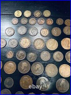 Great Britain UK 1694 1968 Coin lot with SILVER coins