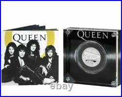 Great Britain UK 2020 £1 One Pounds QUEEN MUSIC LEGENDS 1/2oz Silver Proof Coin