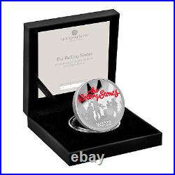 Great Britain UK 2022 Rolling Stones Music Legends 1 Oz Silver Proof 2 £