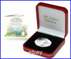 Guess How Much I Love You 2021 GIBRALTAR SILVER PROOF 50p Ltd Edition 2,000