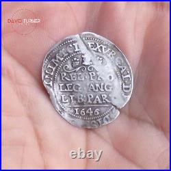 Hammered Charles I Silver Groat, 1646. Civil War Mint at Bridgnorth-on-Severn