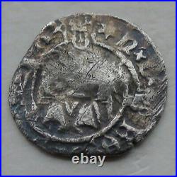Henry VIII Sovereign Penny of Durham S2354 Hammered Silver Tudor Coin 15mm 0.66g