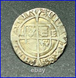 King Henry VIII Half Groat 2nd Coinage York MM Key S. 2348