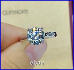 Lab-Created 2ct Diamond Entombed in White Gold Premise