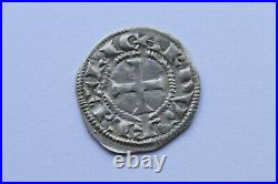 MEDIEVAL BRITISH CRUSADER KING RICHARD I THE LION HEART COIN 12th CENTURY AD