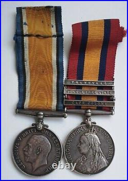 Medal Group Boer War/WW1 to brothers sjt J. Coyne & pte M Coyne, Great Britain
