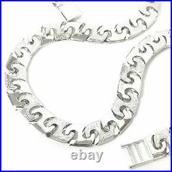 Men's Heavy Solid Silver Cast Chain 127g 28 Inches 925 Sterling Silver
