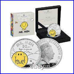 Mr Men Collection £2 Official Royal Mint One Ounce Silver Proof Two Pound Coin