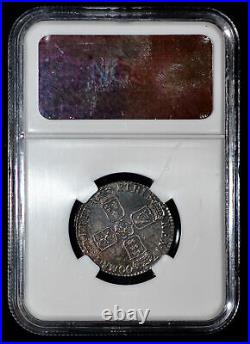 NGC MS61 1700 Great Britain William III Silver Shilling